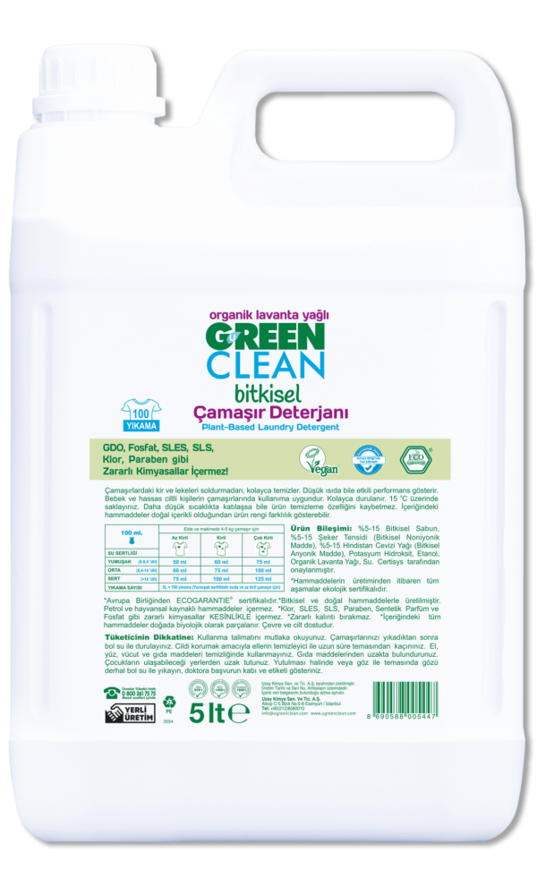 Herbal Laundry Detergent 5000ml