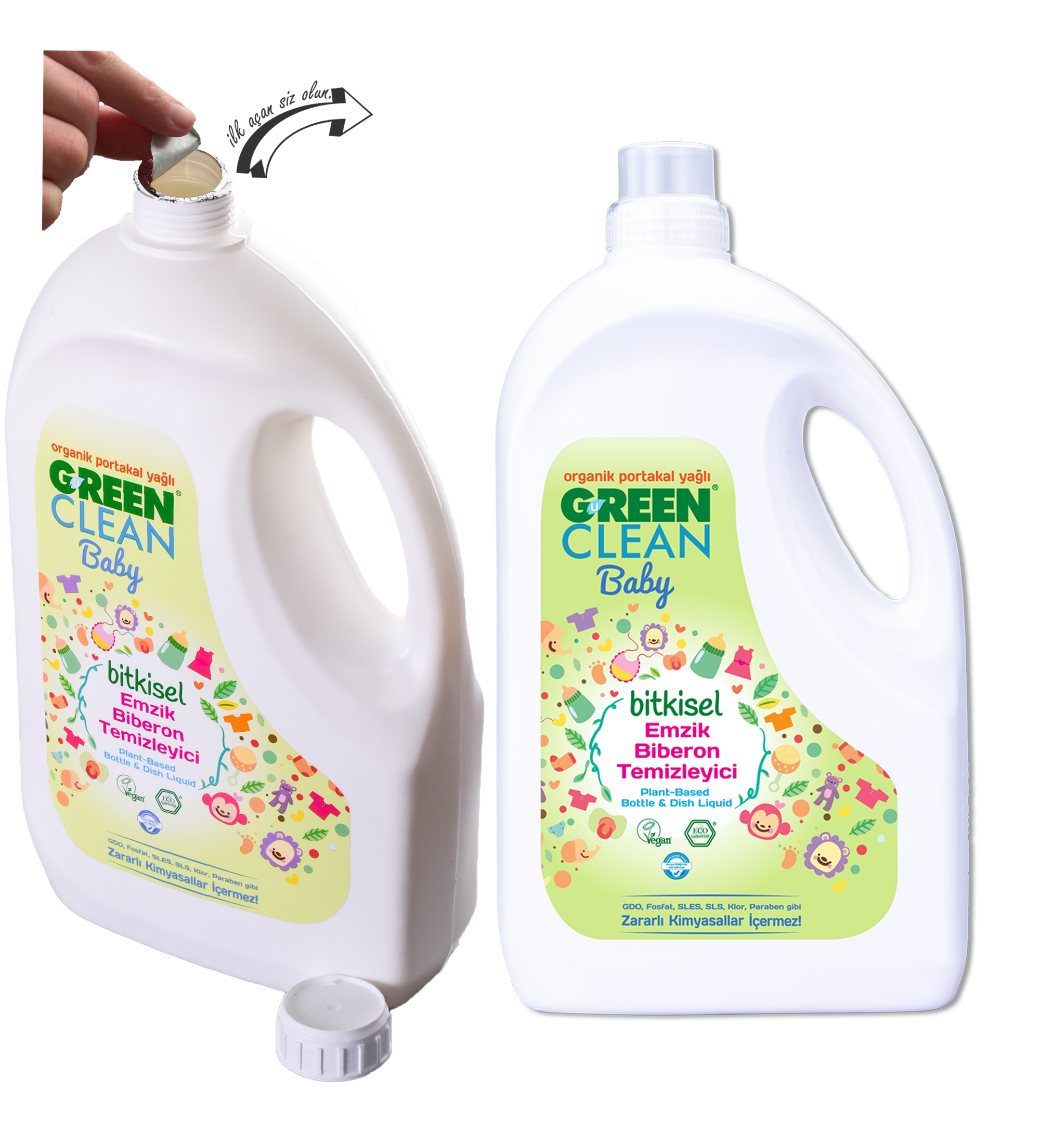 Baby Bitkisel Emzik Biberon Temizleyici 2750ml