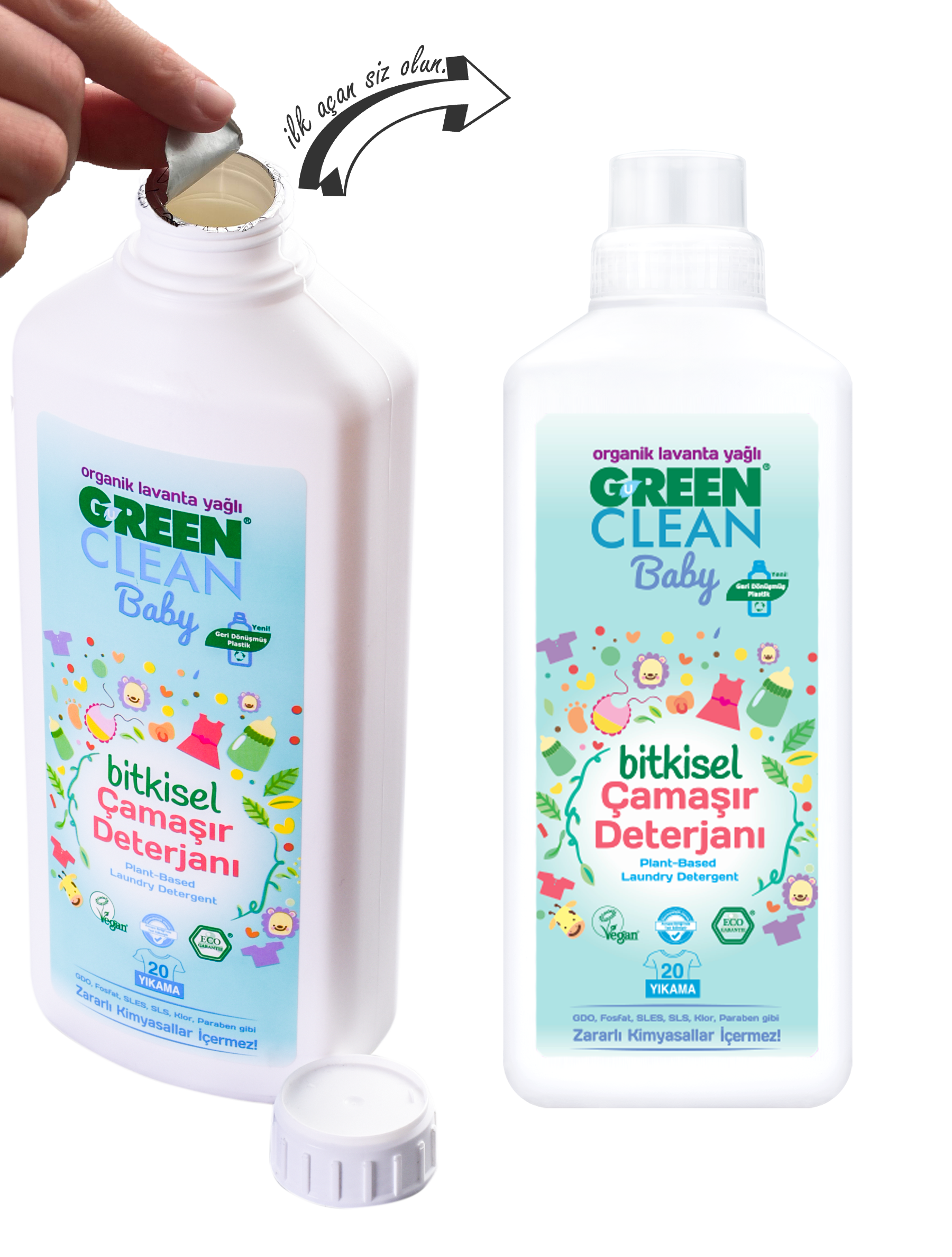 Baby Bitkisel Çamaşır Deterjanı 1000ml