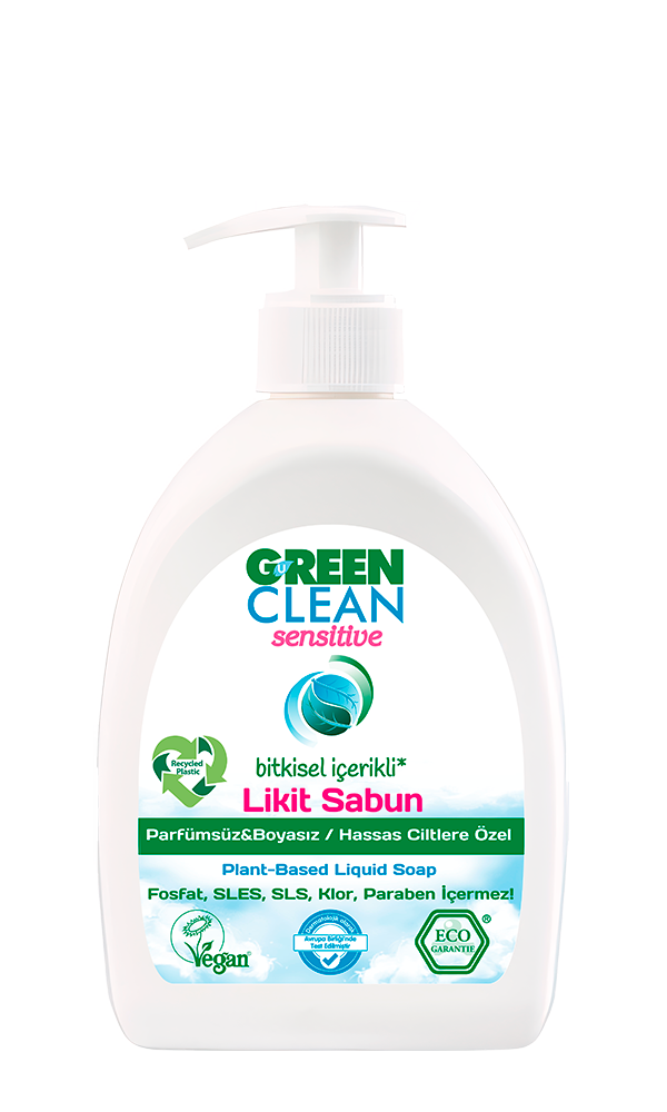 Sensitive Bitkisel Likit Sabun 500ml