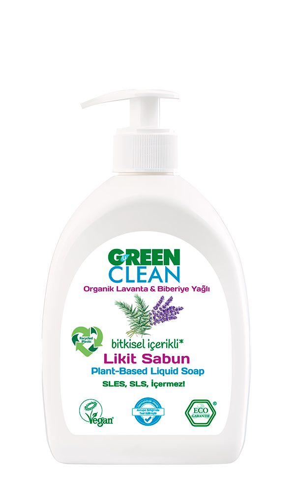 Bitkisel Likit Sabun 500ml - Lavanta & Biberiye Yağlı
