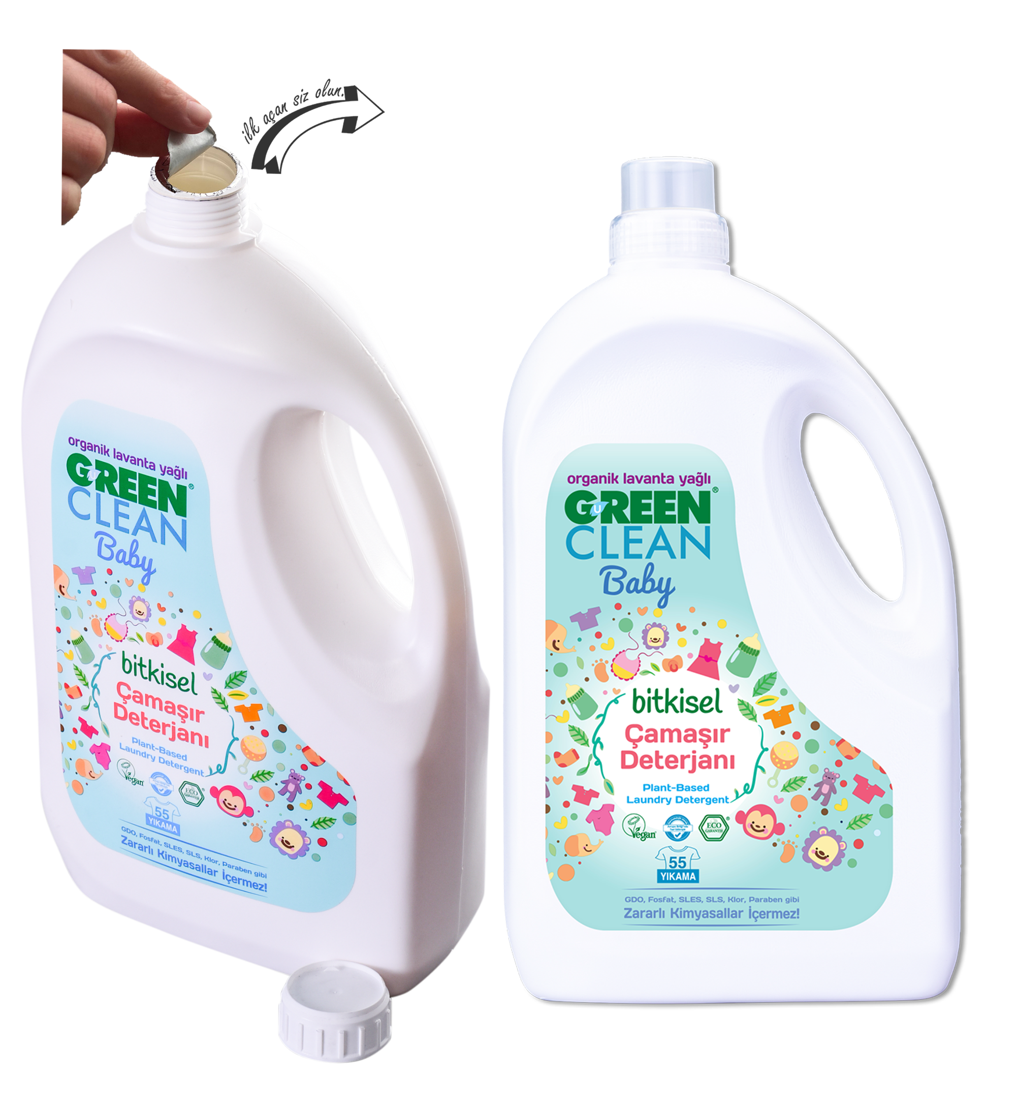 Baby Bitkisel Çamaşır Deterjanı 2750ml